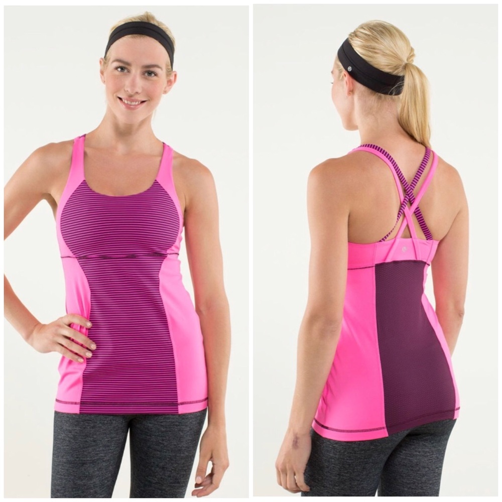 LULULEMON Energy Tank Size 4